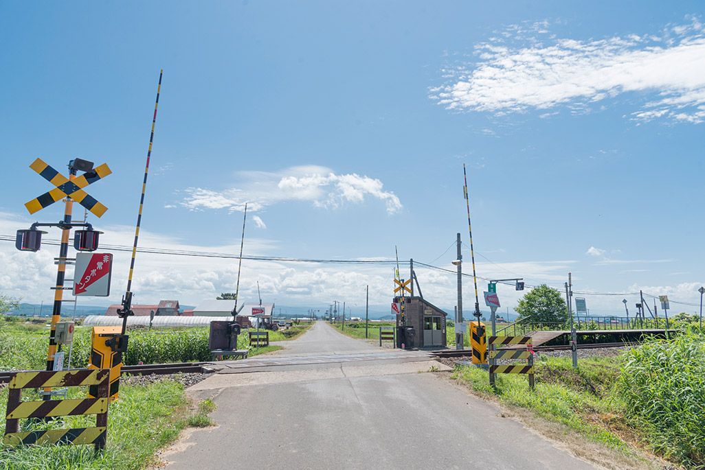 北海道 宗谷本線 北比布駅周辺
