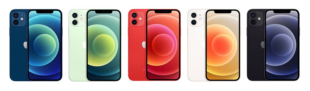 iPhone 12のカラーバリエーション
