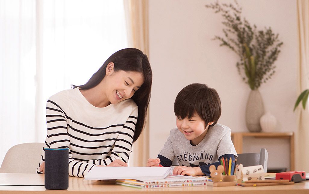 子ども部屋に設置したAmazon Echo