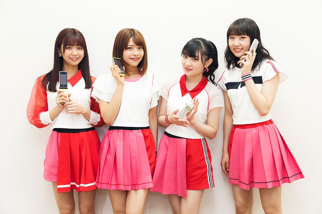 Juice=Juiceの4人、宮崎由加、金澤朋子、梁川奈々美、段原瑠々