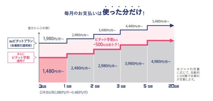ピタット学割