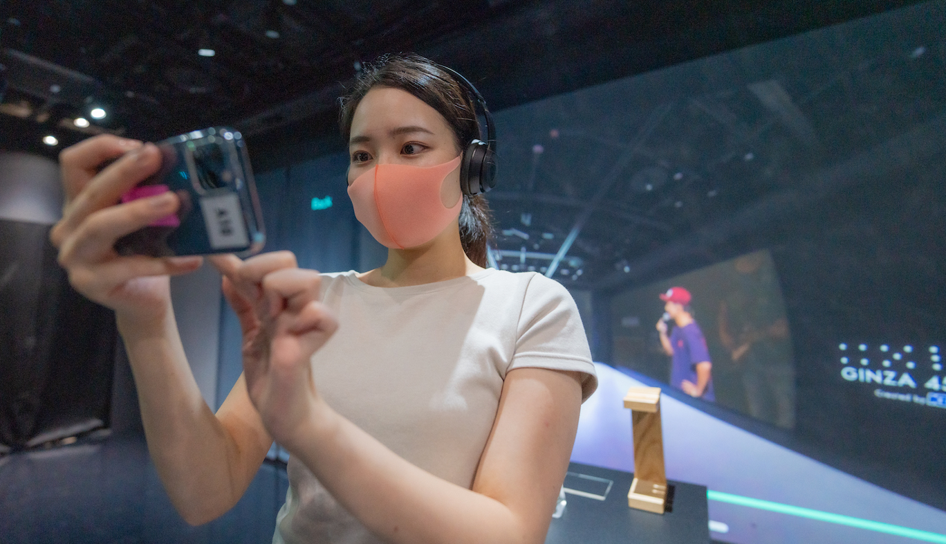 KDDI直営ショップ「GINZA 456」における「音のVR」によるORANGE RANGE 20周年ライブのリアルタイム配信