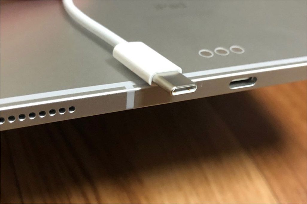 iPad ProとUSB-C端子