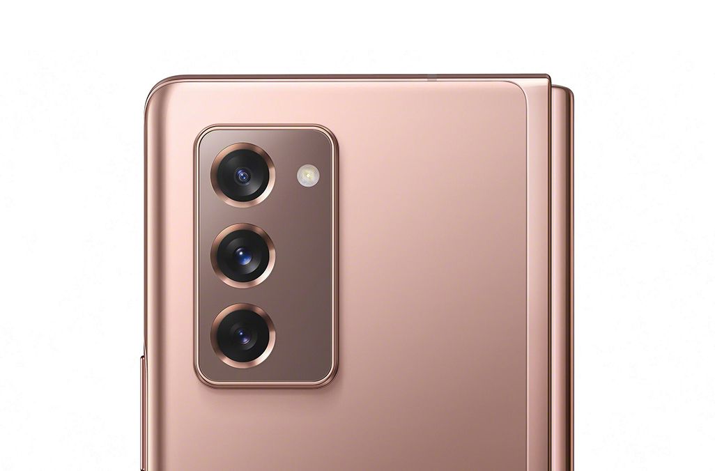 Galaxy Z Fold2 5Gの背面カメラ