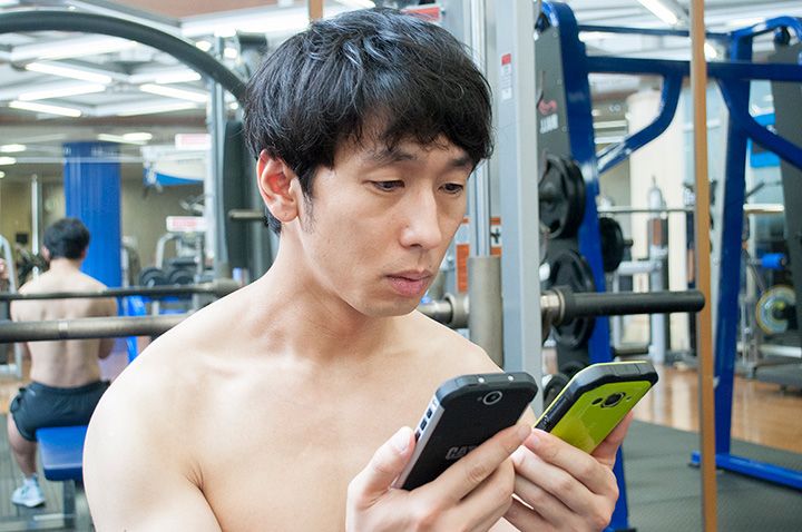 フリー素材モデルの大川竜弥氏