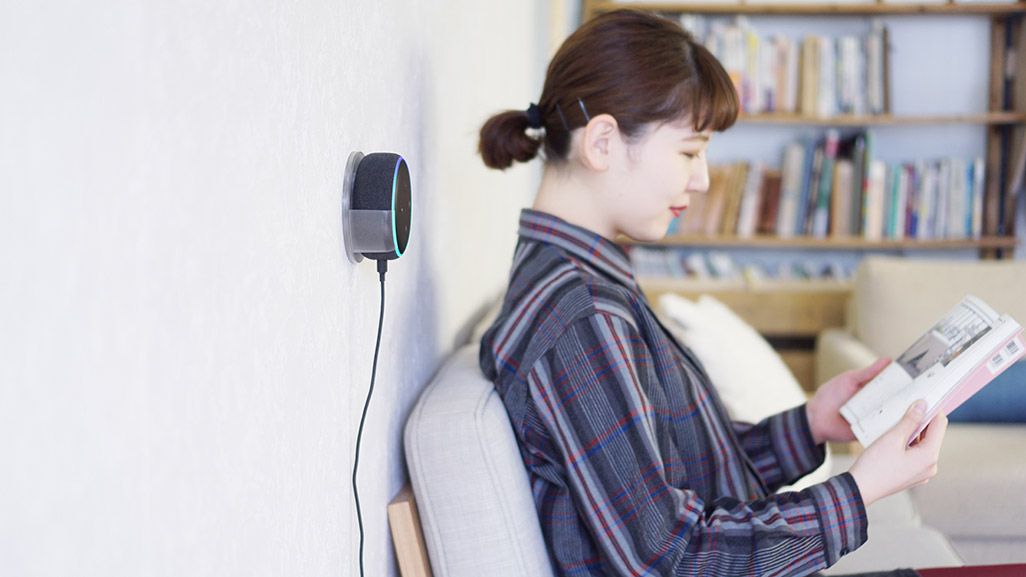 壁掛け Amazon Echo Dot用ホルダー