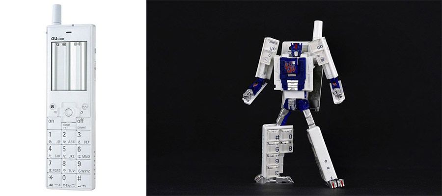 「au×TRANSFORMERS PROJECT」の「ANNIN」モデル