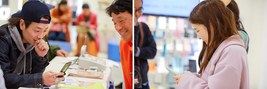 auおもいでケータイ再起動で昔のケータイを持参して再起動に成功した人々