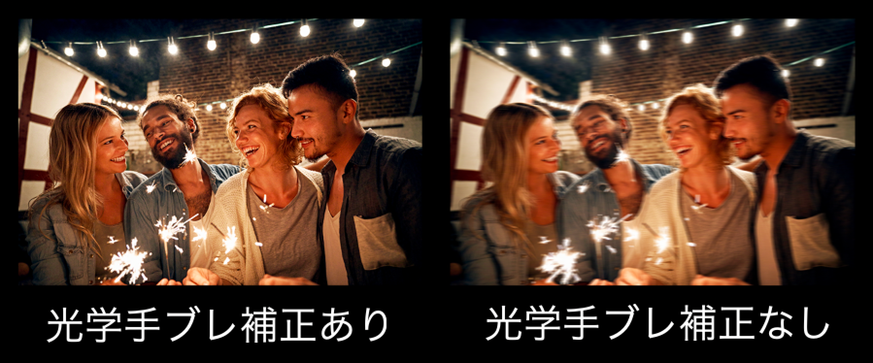 >Xperia 10 IVの光学手ブレ補正機能