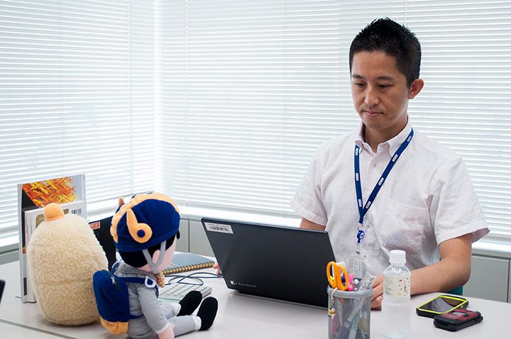 KDDI社員の西田