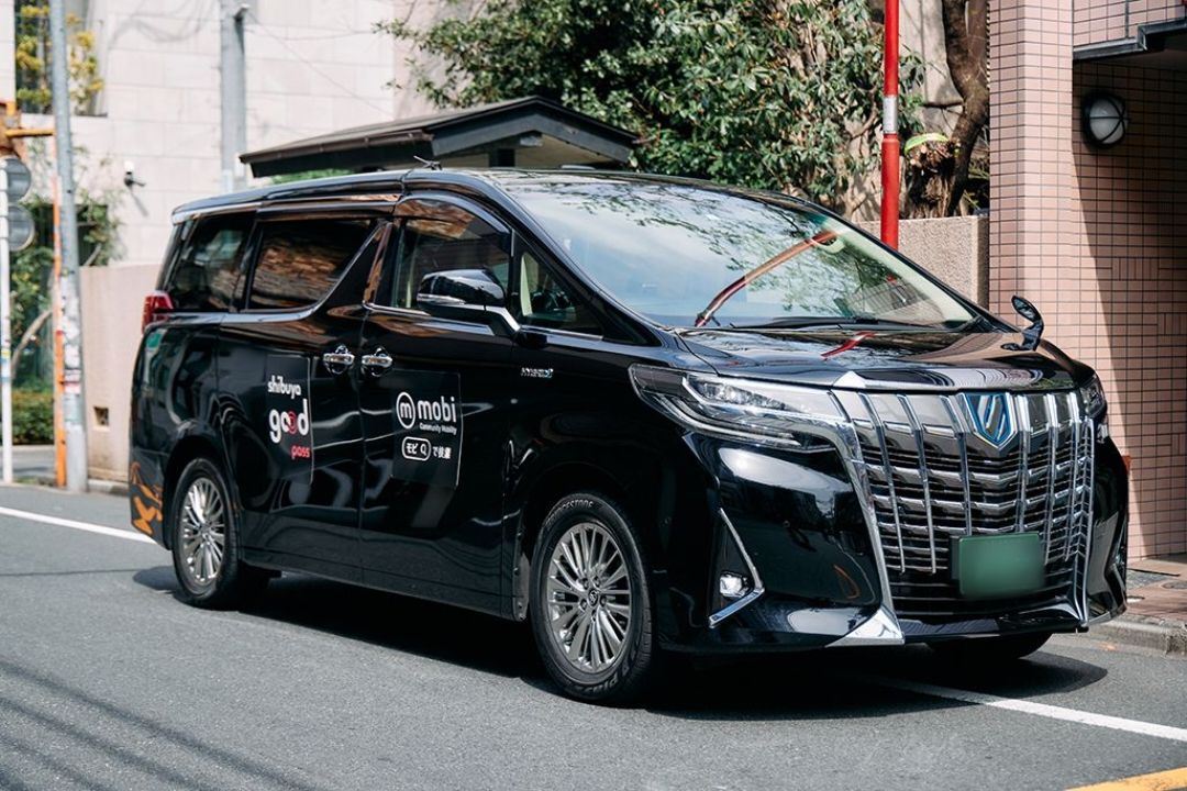 「mobi」で運行している車両