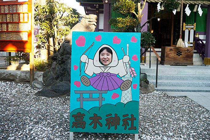 顔ハメもある