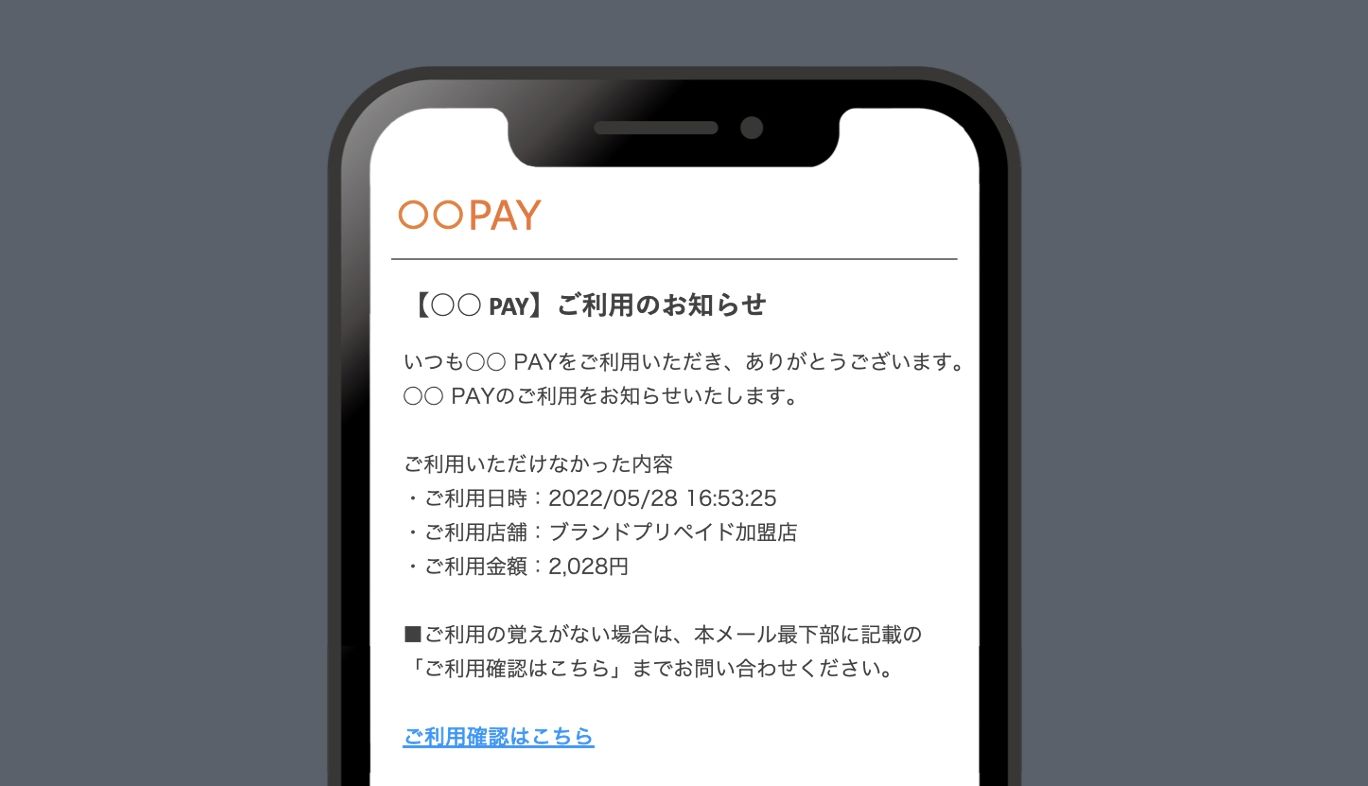 au PAYを騙る偽メール