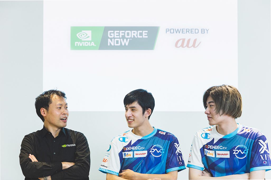 NVIDIA鈴木悠里さん、プロゲームプレイヤーのミリンケーキ選手、ku選手