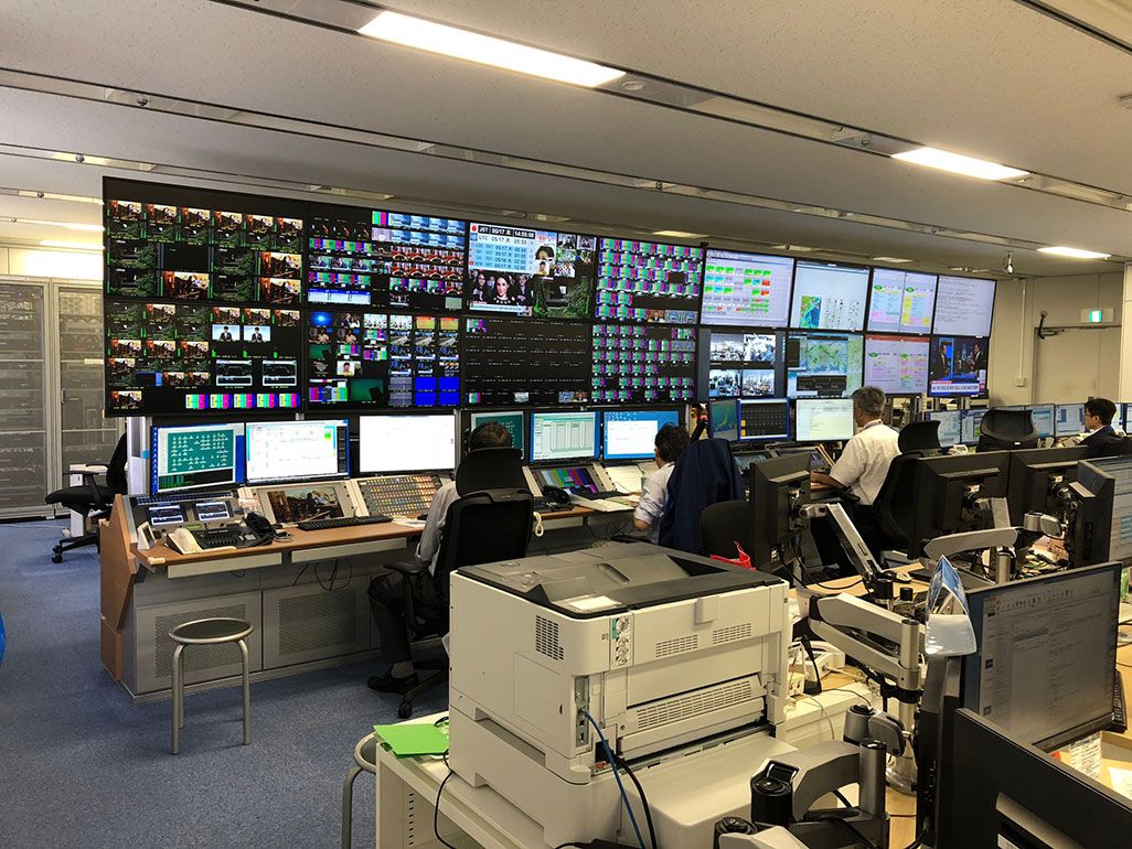 KDDI・東京の映像サービスセンター