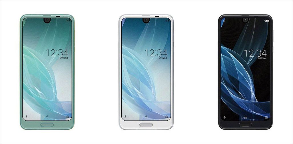 2018年夏の新端末「AQUOS R2」のビジュアル