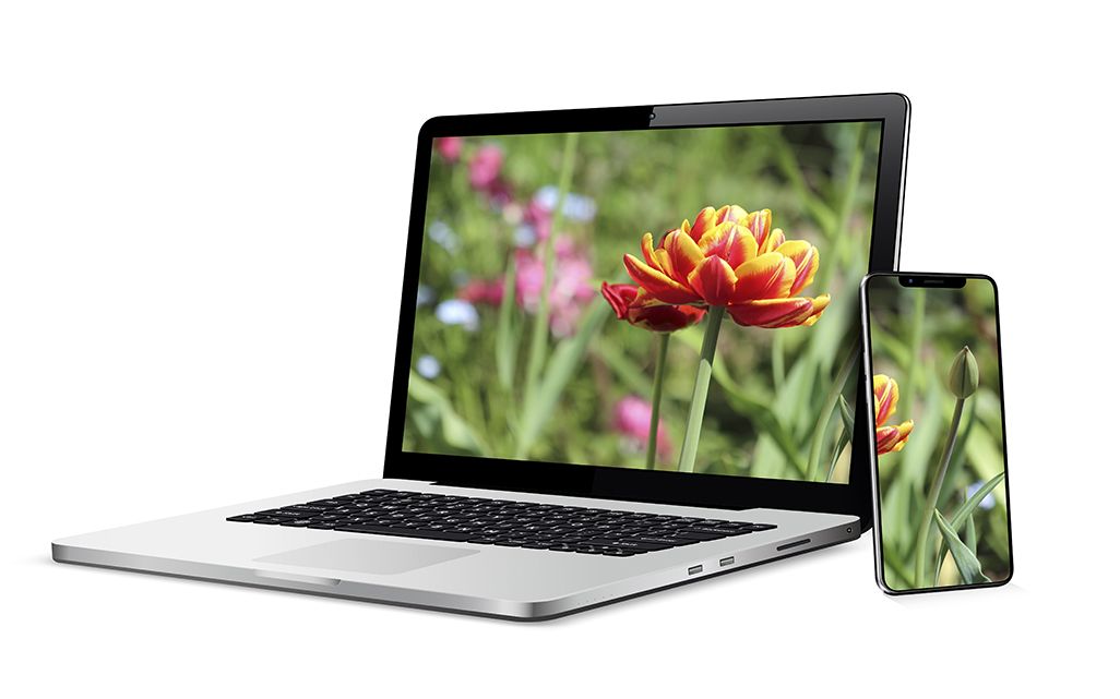 MacBookとiPhone