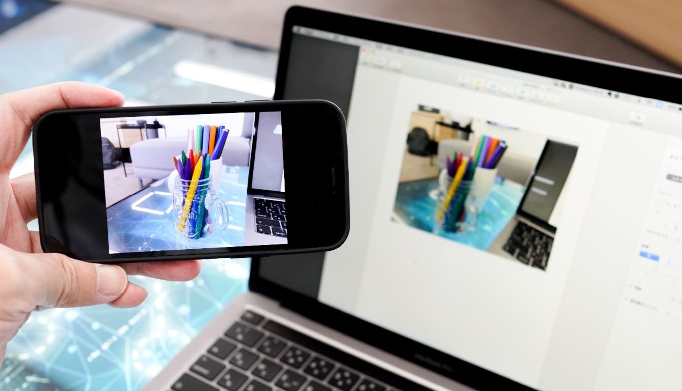 iPhoneとMacの連係カメラ