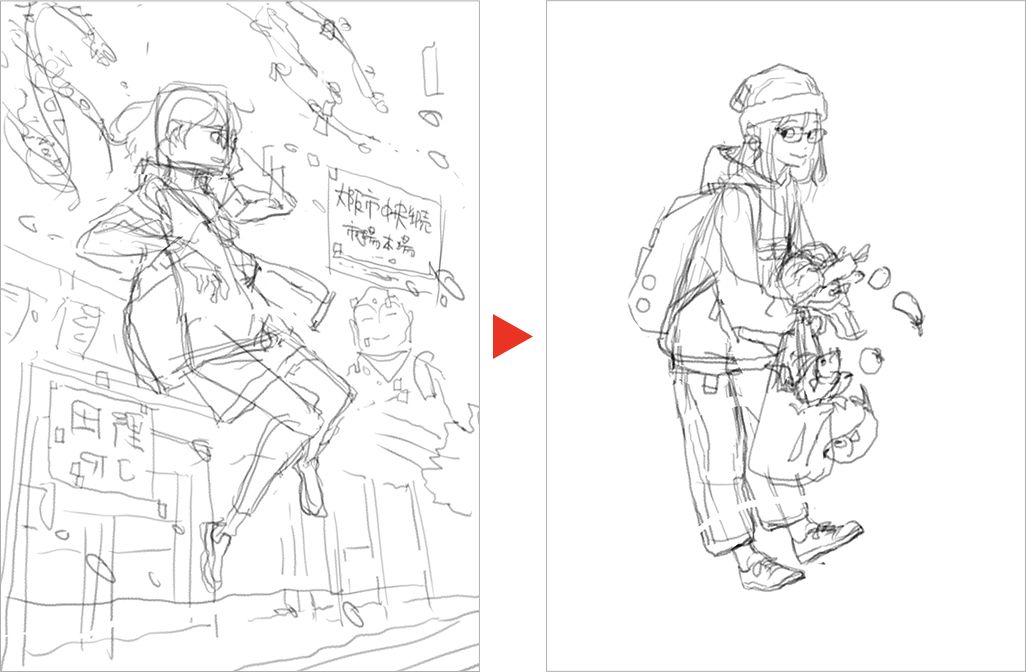 みずすさんの制作工程