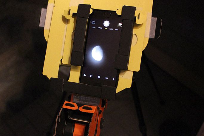 スマホ天体望遠鏡PalPANDA UDで天体観測