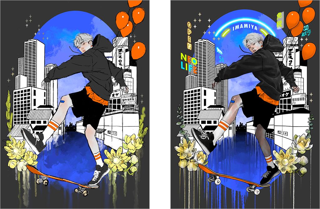 蒼木こうりさんの制作工程