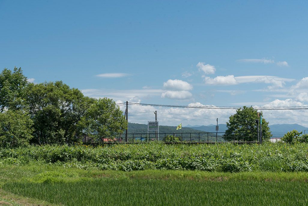 北海道 宗谷本線 北比布駅周辺