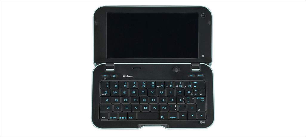 au初のAndroidスマホ「IS01」(シャープ)