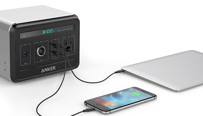 40回も充電できるモバイルバッテリー「PowerHouse」