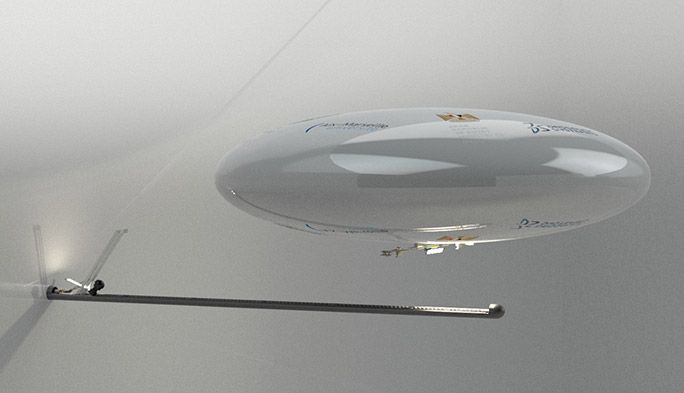 ピラミッドを傷つけずに内部構造を探る! UFOみたいなドローンがハイテクすぎる