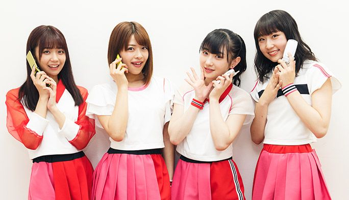 Juice=Juice・宮崎由加、金澤朋子、梁川奈々美、段原瑠々